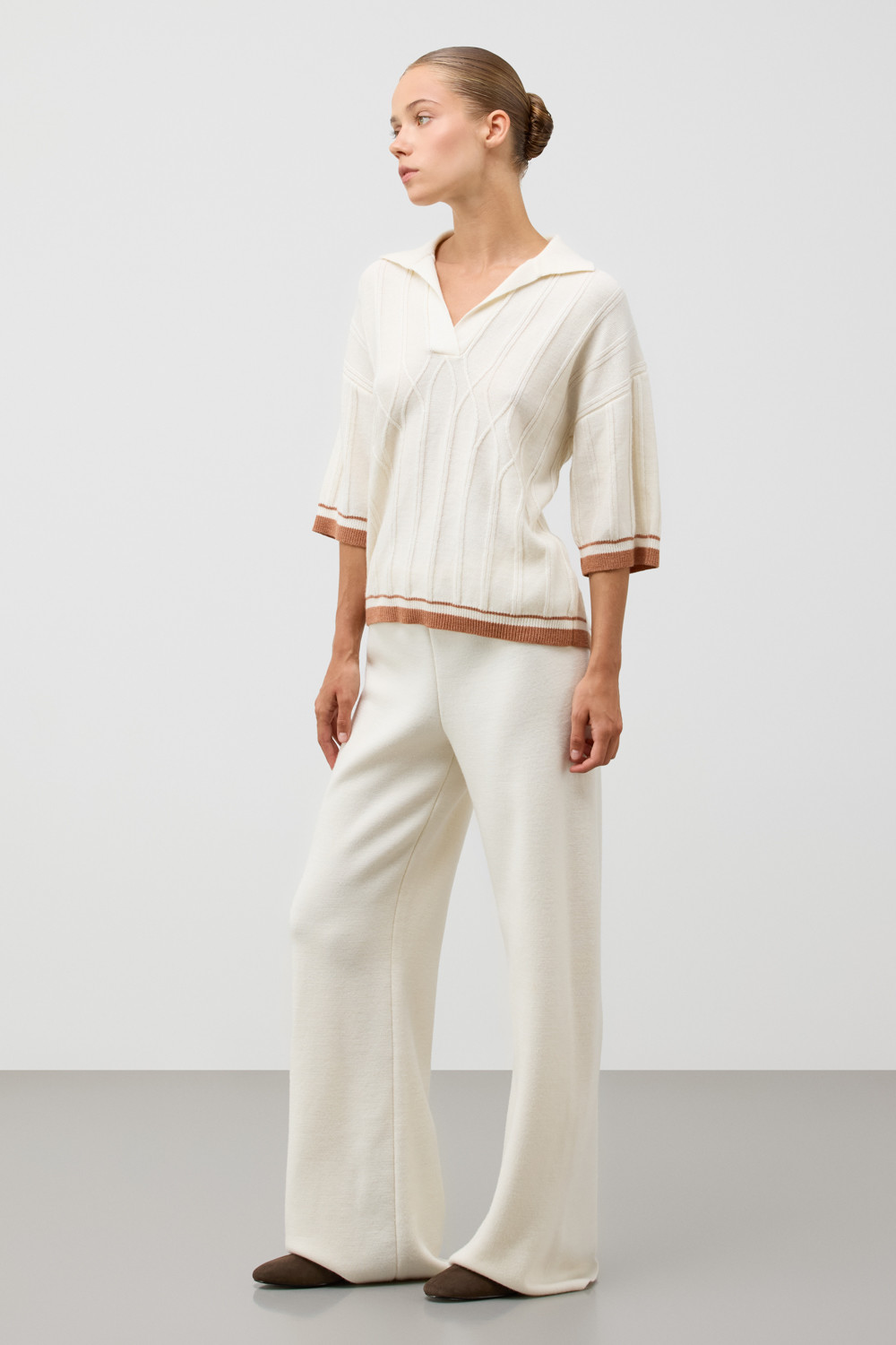 Джемперы женские для мам, артикул: ЕВ 30224/ш, цвет: бежевый