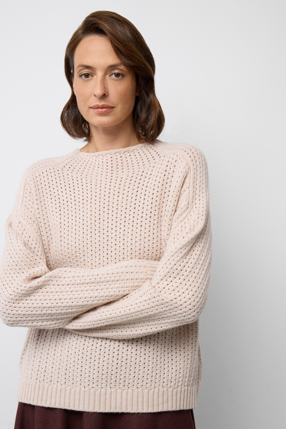 Джемперы женские для мам, артикул: ЕВ 30222/ш, цвет: желтый, фото 2