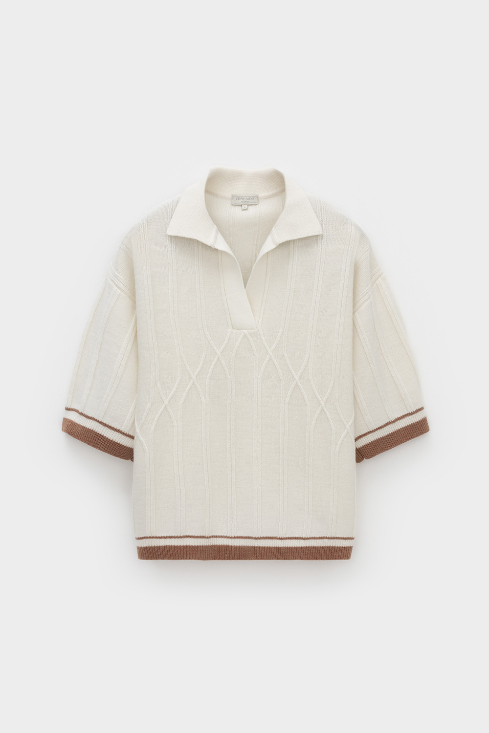 Джемперы женские для мам, артикул: ЕВ 30224/ш, цвет: бежевый, фото 2