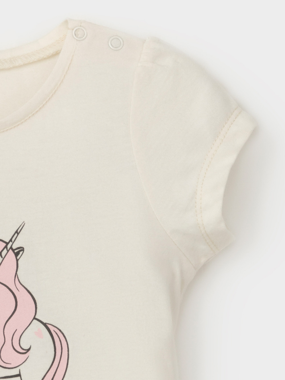 Футболка для девочки, артикул: КР 302454, цвет: сахар, фото 3