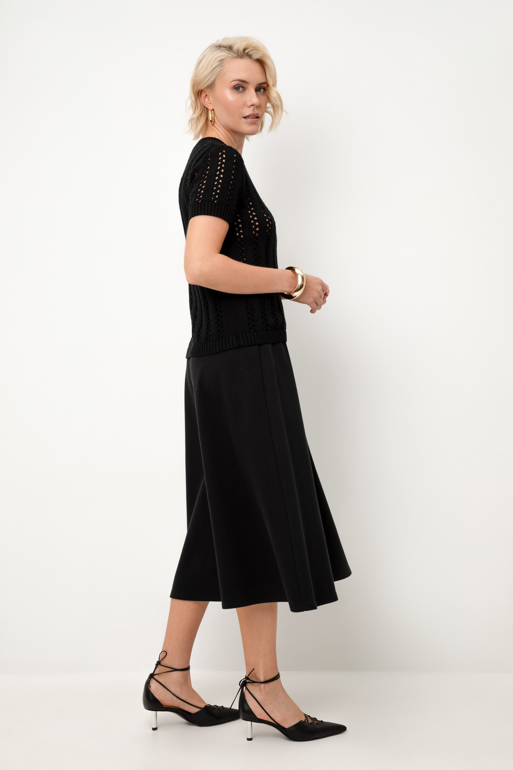 Джемперы женские для мам, артикул: ЕВ 30211, цвет: черный, фото 3