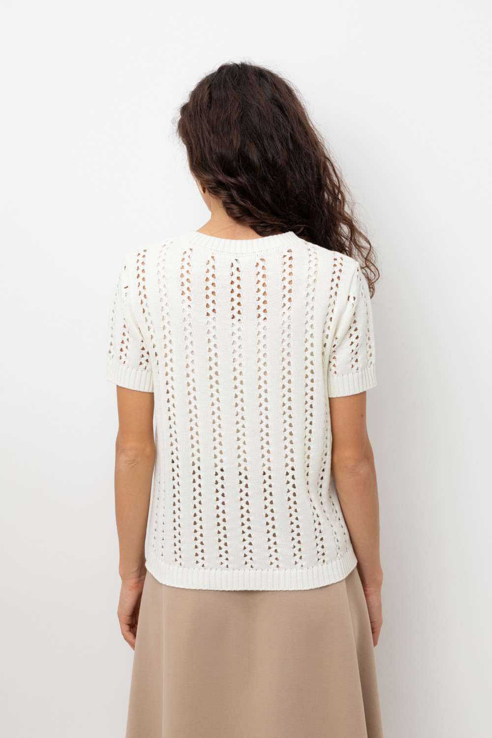 Джемперы женские для мам, артикул: ЕВ 30211, цвет: бежевый, фото 4