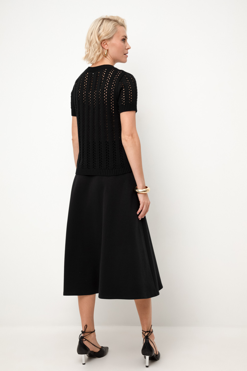 Джемперы женские для мам, артикул: ЕВ 30211, цвет: черный, фото 4