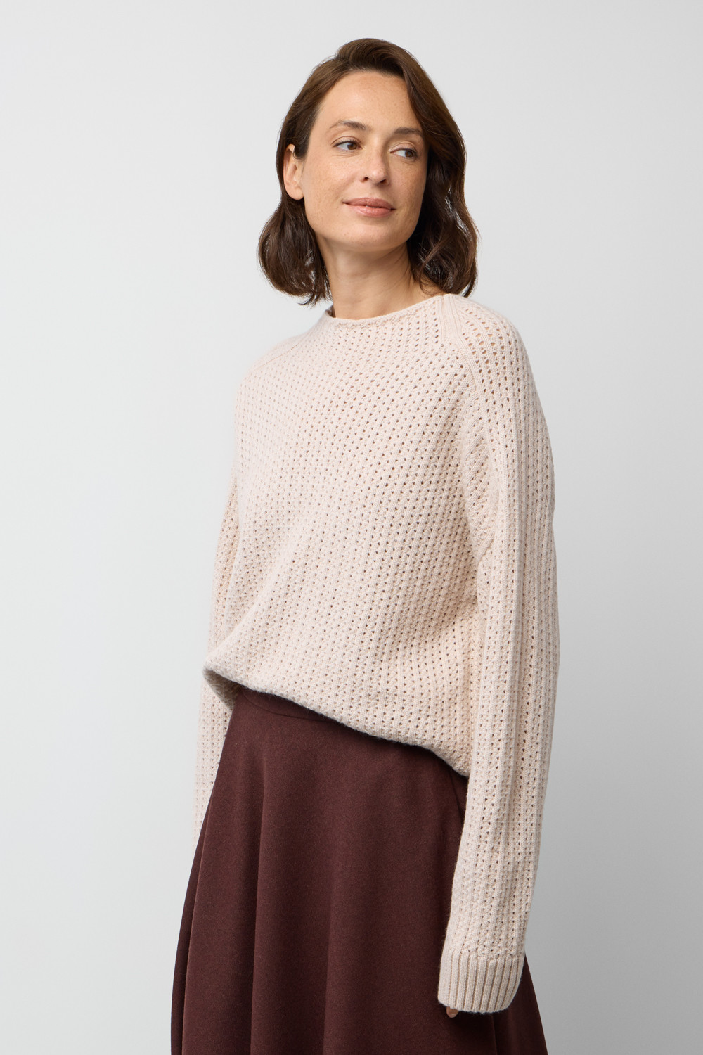 Джемперы женские для мам, артикул: ЕВ 30222/ш, цвет: желтый, фото 5