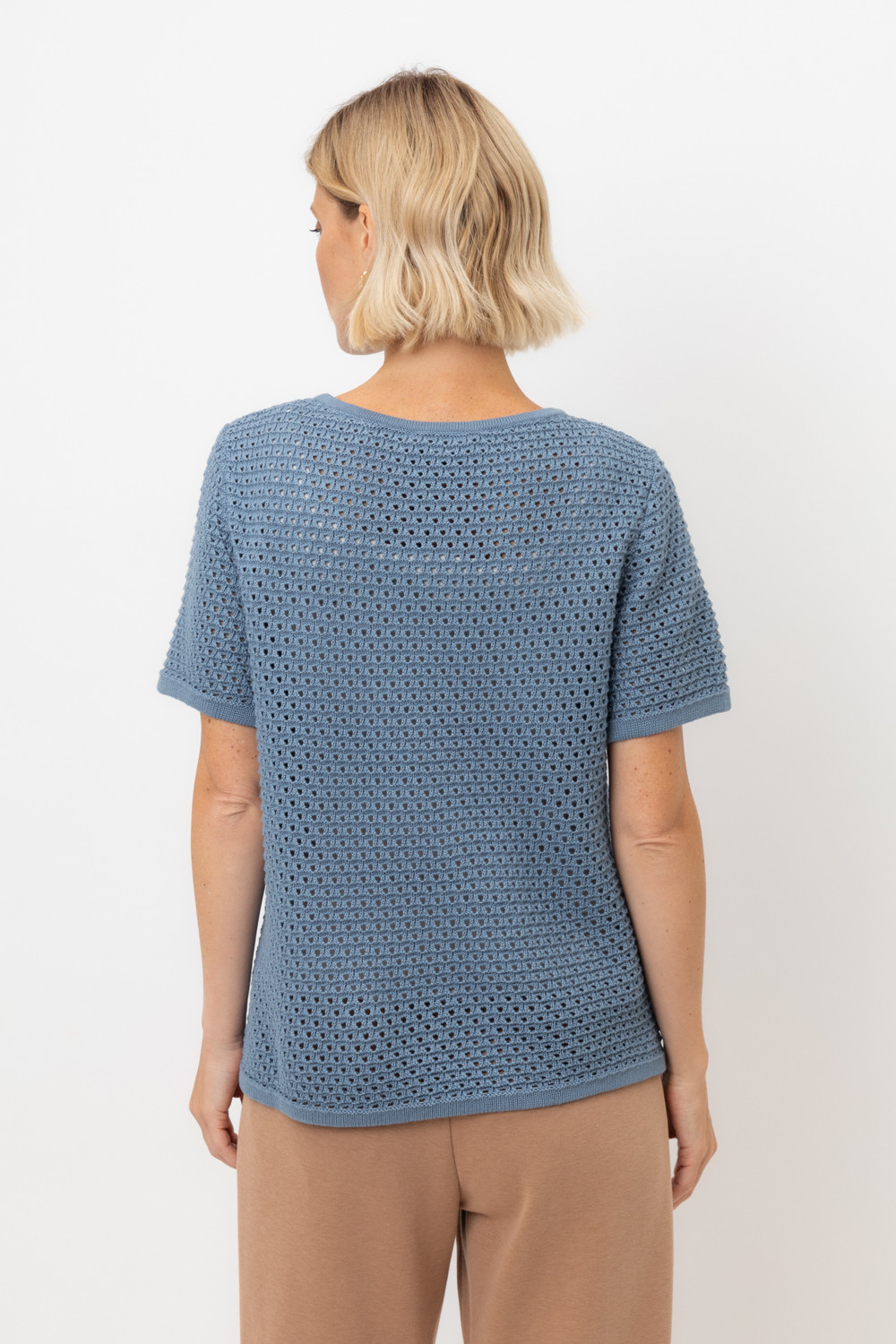 Джемперы женские для мам, артикул: ЕВ 30221, цвет: синий, фото 5