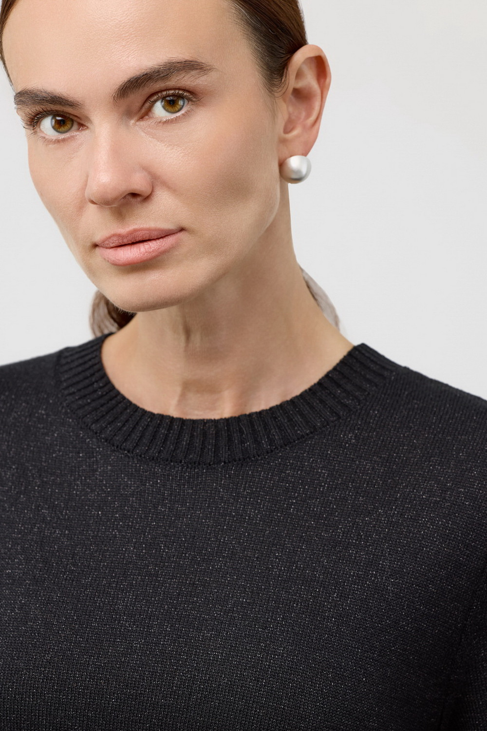 Джемперы женские для мам, артикул: ЕВ 30290, цвет: черный, фото 5