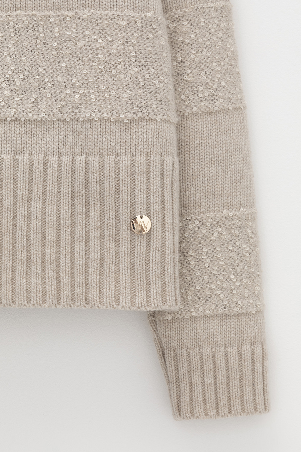 Джемперы женские для мам, артикул: ЕВ 30266/ш, цвет: бежевый, фото 7