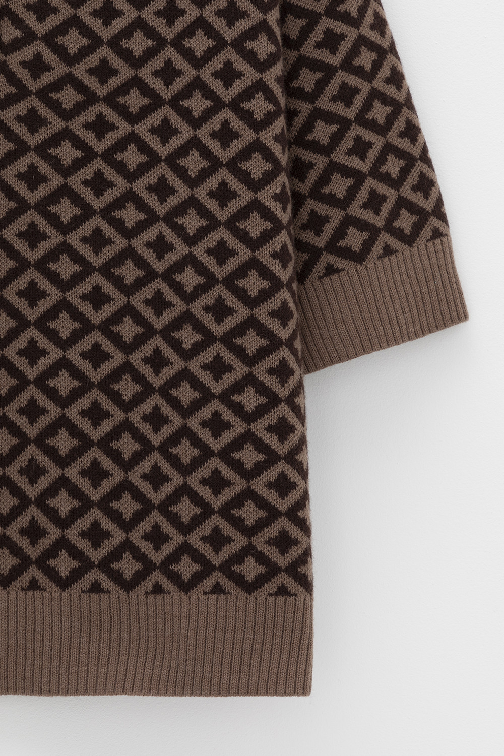 Джемперы женские для мам, артикул: ЕВ 30274/ш, цвет: коричневый, фото 7