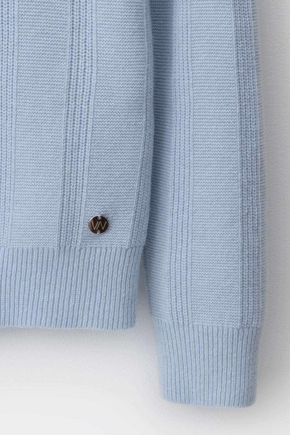 Джемперы женские для мам, артикул: ЕВ 30238/ш, цвет: голубой, фото 7