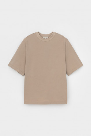 Футболки женские для мам, артикул: ЕВТ 3237/24, цвет: бежевый