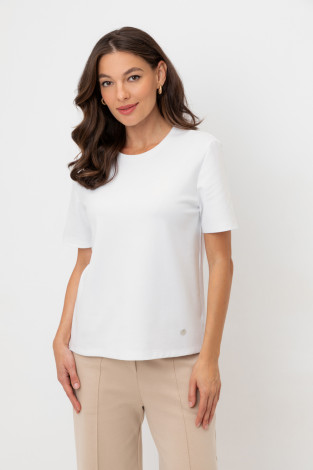 Футболки женские для мам, артикул: ЕВТ 3243, цвет: бежевый