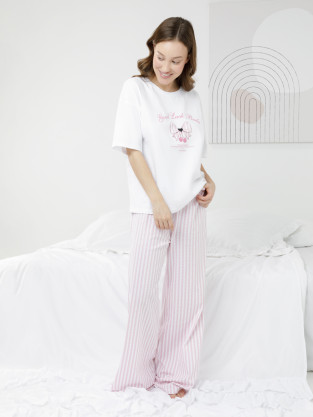 Комплекты для дома для мам, артикул: МП 20252, цвет: белый