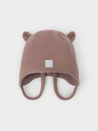 Шапка для девочки, артикул: ФЛ 80012/25/7 ГР, цвет: фиолетовый