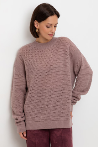 Джемперы женские для мам, артикул: ЕВ 30192/ш, цвет: розовый