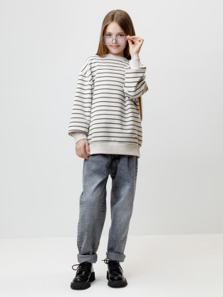 Свитшоты для девочки, артикул: КР 302873, цвет: сахар