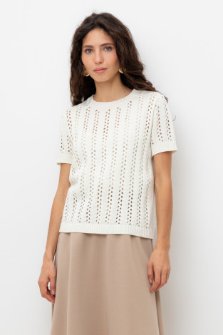 Джемперы женские для мам, артикул: ЕВ 30211, цвет: бежевый