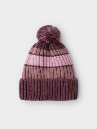 Шапка для девочки, артикул: КВ 20409/ш, цвет: бордовый