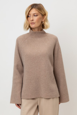 Джемперы женские для мам, артикул: ЕВ 30179/ш, цвет: бежевый