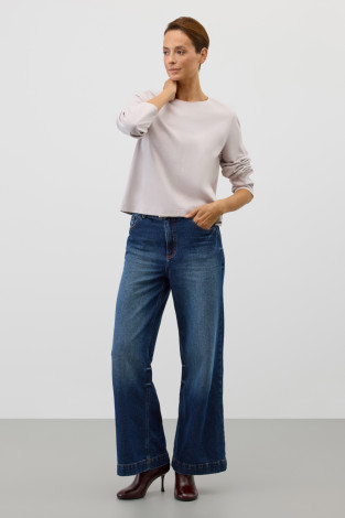 Джемперы женские для мам, артикул: ЕВТ 3343, цвет: светло-серый5