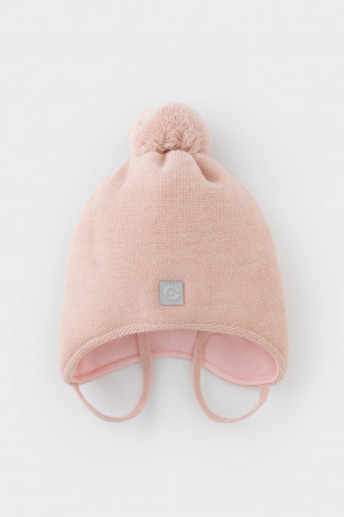Шапка для девочки, артикул: КВ 20400/ш, цвет: розовый