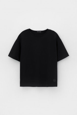 Футболки женские для мам, артикул: ЕВТ 3203, цвет: черный - 2 фото