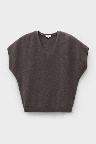 Джемперы женские для мам, артикул: ЕВ 30276/ш, цвет: коричневый - 2 фото