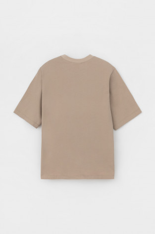 Футболки женские для мам, артикул: ЕВТ 3237/24, цвет: бежевый - 2 фото