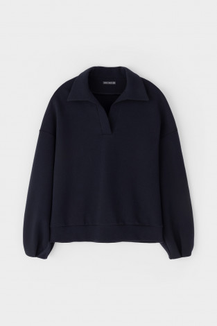 Джемперы женские для мам, артикул: ЕВТ 3259, цвет: синий - 2 фото