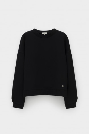 Джемперы женские для мам, артикул: ЕВТ 3358, цвет: черный - 2 фото