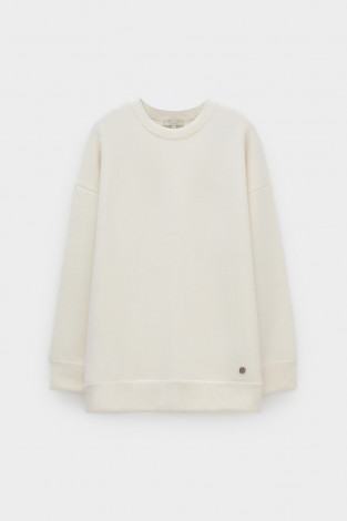 Джемперы женские для мам, артикул: ЕВ 30241/ш, цвет: бежевый - 2 фото