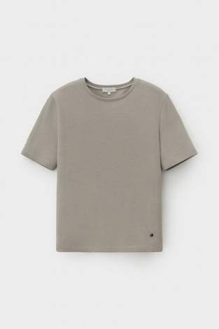 Футболки женские для мам, артикул: ЕВТ 3283, цвет: бежевый - 2 фото