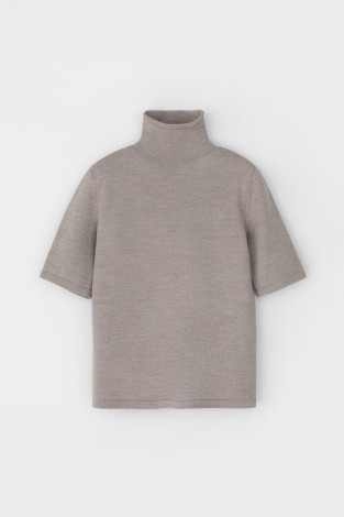 Джемперы женские для мам, артикул: ЕВ 30146/ш, цвет: бежевый - 2 фото