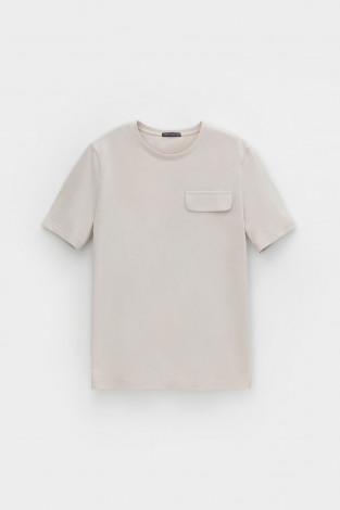 Футболки женские для мам, артикул: ЕВТ 3201, цвет: бежевый - 2 фото