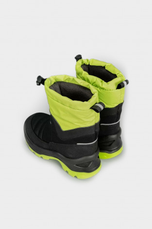 Сапоги, сноубутсы, артикул: 1-2233-G03-01, цвет: зеленый - 2 фото