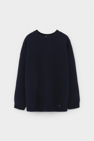 Джемперы женские для мам, артикул: ЕВ 30241/ш, цвет: синий - 2 фото