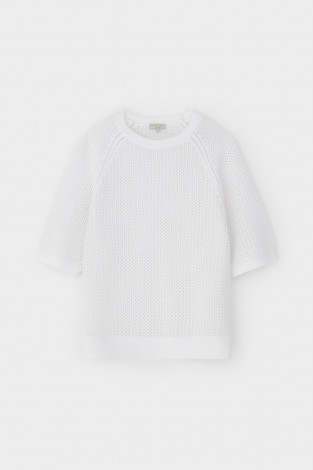 Джемперы женские для мам, артикул: ЕВ 30207, цвет: белый - 2 фото