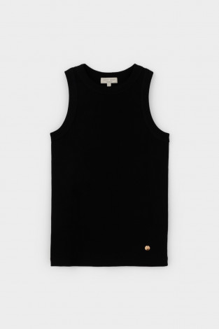 Майки женские для мам, артикул: ЕВТ 3296, цвет: черный3 - 2 фото