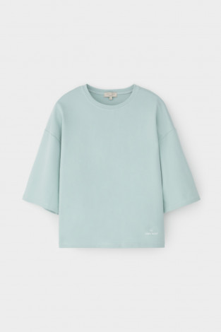 Джемперы женские для мам, артикул: ЕВТ 3272, цвет: минт - 2 фото