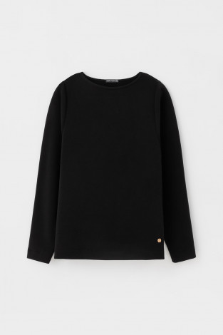 Джемперы женские для мам, артикул: ЕВТ 3256, цвет: черный - 2 фото