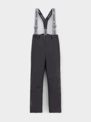 Брюки утепленные, артикул: ВК 46017/25/2 ГР, цвет: темно-серый - 2 фото