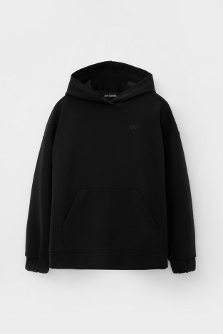 Толстовки женские для мам, артикул: ЕВТ 3235, цвет: черный3 - 2 фото