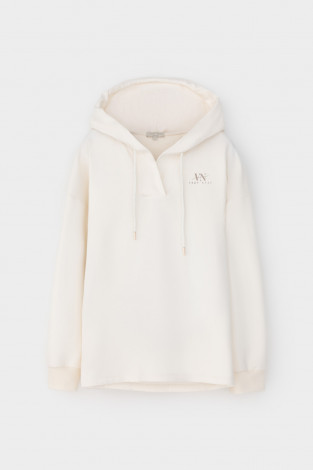 Толстовки женские для мам, артикул: ЕВТ 3302, цвет: бежевый - 2 фото