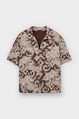 Футболки женские для мам, артикул: ЕВТ 3233, цвет: кофейный - 2 фото