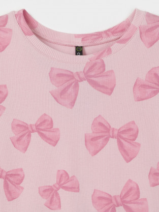 Футболка для девочки, артикул: КР 301996-1, цвет: светло-розовый - 2 фото