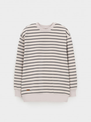 Свитшоты для девочки, артикул: КР 302873, цвет: сахар - 2 фото