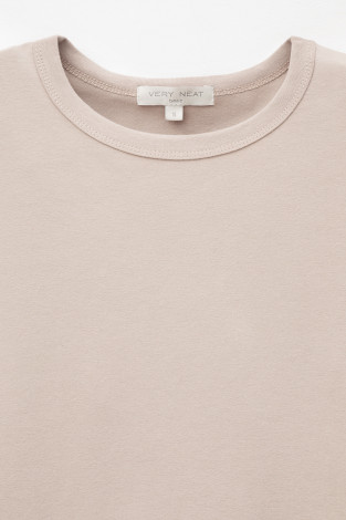 Футболки женские для мам, артикул: ЕВТ 3238/24, цвет: бежевый - 2 фото