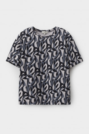 Футболки женские для мам, артикул: ЕВТ 3216, цвет: светло-серый5 - 2 фото