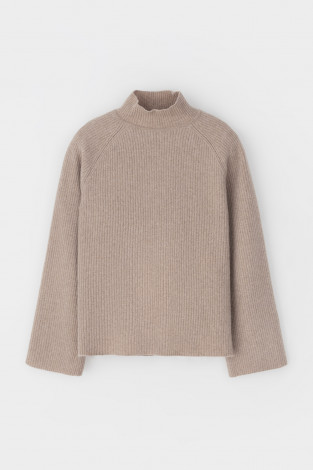 Джемперы женские для мам, артикул: ЕВ 30179/ш, цвет: бежевый - 2 фото