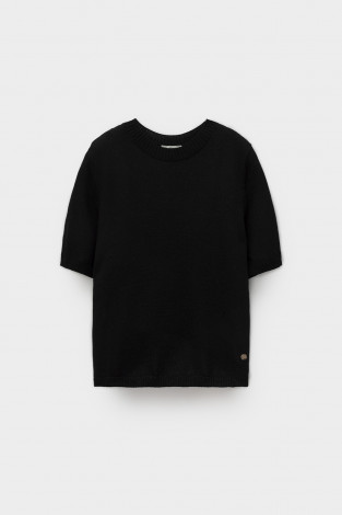 Джемперы женские для мам, артикул: ЕВ 30290, цвет: черный - 2 фото