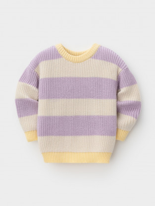 Джемпер для девочки, артикул: КВ 30174, цвет: сливки2 - 2 фото